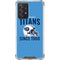 NFL Tennessee Titans Helmet Galaxy A52 5G Clear Case